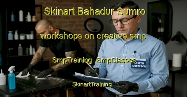 Skinart Bahadur Sumro workshops on creative smp | SmpTraining | SmpClasses | SkinartTraining-Pakistan