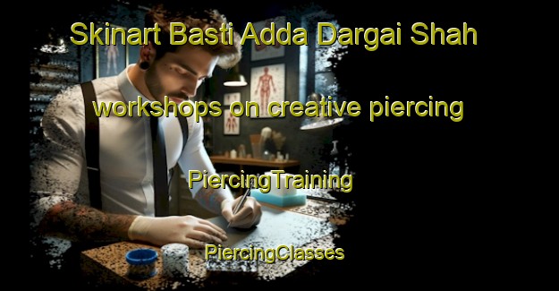 Skinart Basti Adda Dargai Shah workshops on creative piercing | PiercingTraining | PiercingClasses | SkinartTraining-Pakistan