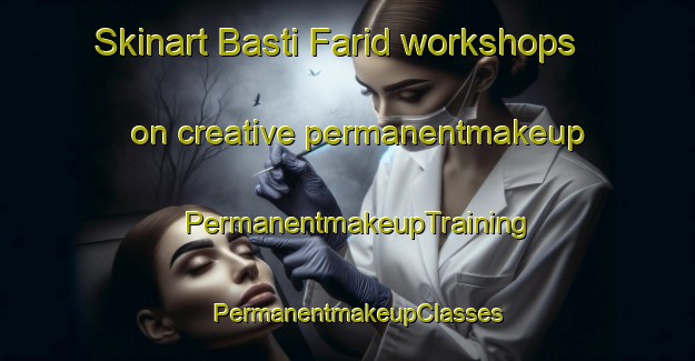 Skinart Basti Farid workshops on creative permanentmakeup | PermanentmakeupTraining | PermanentmakeupClasses | SkinartTraining-Pakistan