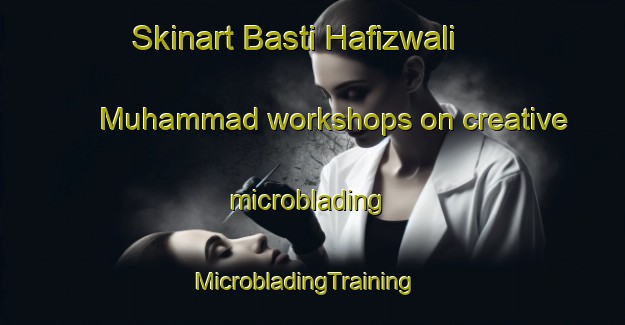Skinart Basti Hafizwali Muhammad workshops on creative microblading | MicrobladingTraining | MicrobladingClasses | SkinartTraining-Pakistan