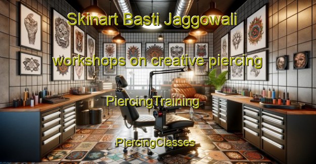 Skinart Basti Jaggowali workshops on creative piercing | PiercingTraining | PiercingClasses | SkinartTraining-Pakistan