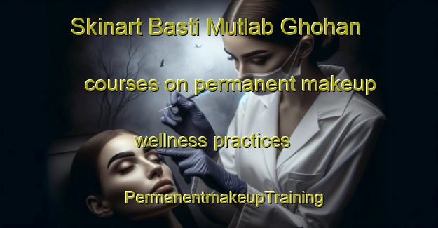 Skinart Basti Mutlab Ghohan courses on permanent makeup wellness practices | PermanentmakeupTraining | PermanentmakeupClasses | SkinartTraining-Pakistan