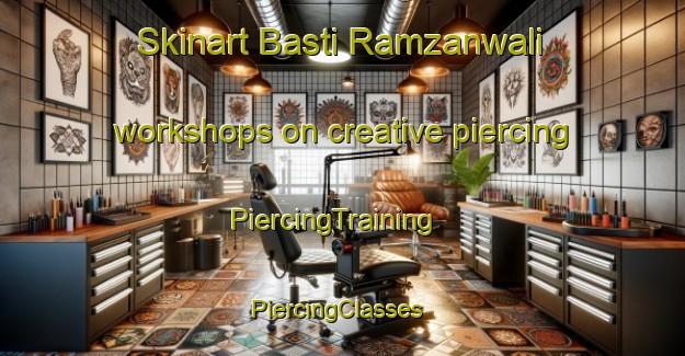 Skinart Basti Ramzanwali workshops on creative piercing | PiercingTraining | PiercingClasses | SkinartTraining-Pakistan