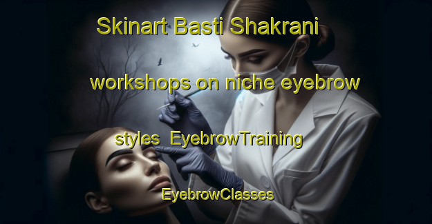Skinart Basti Shakrani workshops on niche eyebrow styles | EyebrowTraining | EyebrowClasses | SkinartTraining-Pakistan