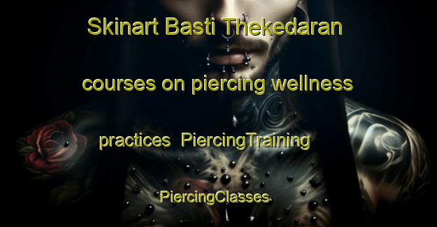 Skinart Basti Thekedaran courses on piercing wellness practices | PiercingTraining | PiercingClasses | SkinartTraining-Pakistan