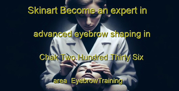 Skinart Become an expert in advanced eyebrow shaping in Chak Two Hundred Thirty Six area | EyebrowTraining | EyebrowClasses | SkinartTraining-Pakistan