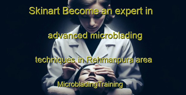 Skinart Become an expert in advanced microblading techniques in Rehmanpura area | MicrobladingTraining | MicrobladingClasses | SkinartTraining-Pakistan