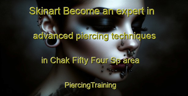 Skinart Become an expert in advanced piercing techniques in Chak Fifty Four Sp area | PiercingTraining | PiercingClasses | SkinartTraining-Pakistan