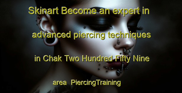 Skinart Become an expert in advanced piercing techniques in Chak Two Hundred Fifty Nine area | PiercingTraining | PiercingClasses | SkinartTraining-Pakistan