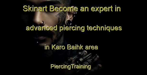 Skinart Become an expert in advanced piercing techniques in Karo Baihk area | PiercingTraining | PiercingClasses | SkinartTraining-Pakistan