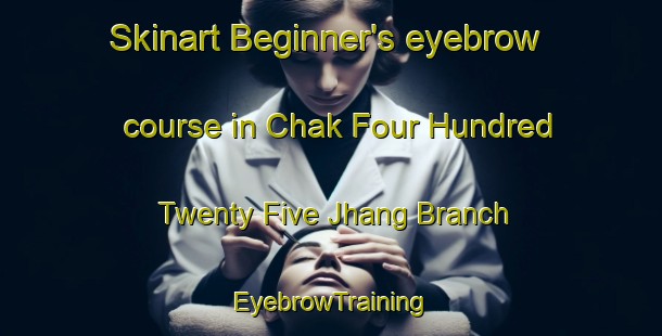 Skinart Beginner's eyebrow course in Chak Four Hundred Twenty Five Jhang Branch | EyebrowTraining | EyebrowClasses | SkinartTraining-Pakistan
