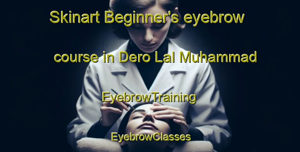 Skinart Beginner's eyebrow course in Dero Lal Muhammad | EyebrowTraining | EyebrowClasses | SkinartTraining-Pakistan