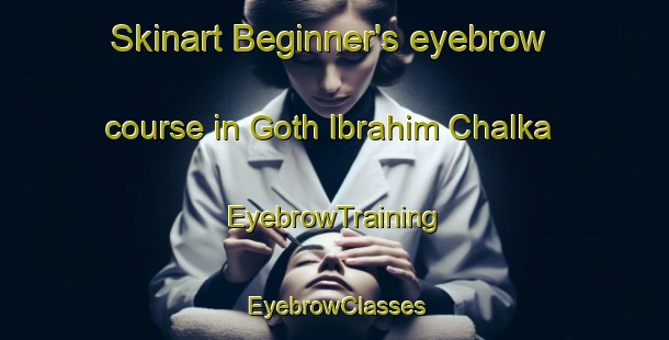 Skinart Beginner's eyebrow course in Goth Ibrahim Chalka | EyebrowTraining | EyebrowClasses | SkinartTraining-Pakistan