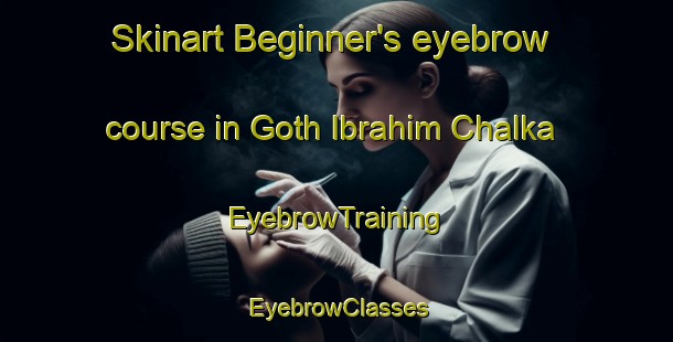 Skinart Beginner's eyebrow course in Goth Ibrahim Chalka | EyebrowTraining | EyebrowClasses | SkinartTraining-Pakistan