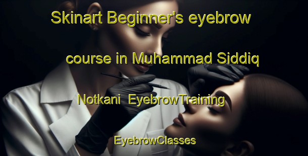 Skinart Beginner's eyebrow course in Muhammad Siddiq Notkani | EyebrowTraining | EyebrowClasses | SkinartTraining-Pakistan