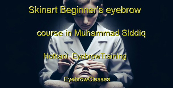Skinart Beginner's eyebrow course in Muhammad Siddiq Notkani | EyebrowTraining | EyebrowClasses | SkinartTraining-Pakistan