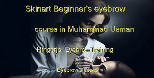 Skinart Beginner's eyebrow course in Muhammad Usman Hingorjo | EyebrowTraining | EyebrowClasses | SkinartTraining-Pakistan