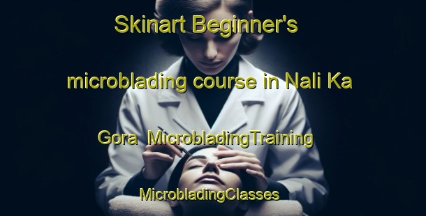 Skinart Beginner's microblading course in Nali Ka Gora | MicrobladingTraining | MicrobladingClasses | SkinartTraining-Pakistan