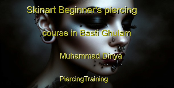 Skinart Beginner's piercing course in Basti Ghulam Muhammad Dinya | PiercingTraining | PiercingClasses | SkinartTraining-Pakistan