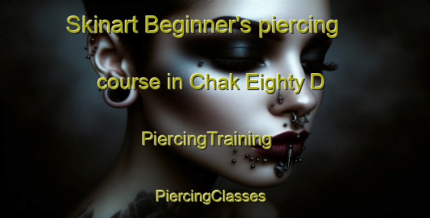 Skinart Beginner's piercing course in Chak Eighty D | PiercingTraining | PiercingClasses | SkinartTraining-Pakistan
