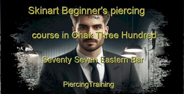 Skinart Beginner's piercing course in Chak Three Hundred Seventy Seven Eastern Bar | PiercingTraining | PiercingClasses | SkinartTraining-Pakistan