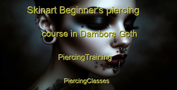 Skinart Beginner's piercing course in Dambora Goth | PiercingTraining | PiercingClasses | SkinartTraining-Pakistan