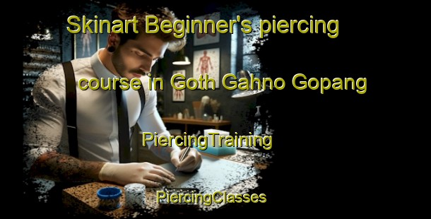 Skinart Beginner's piercing course in Goth Gahno Gopang | PiercingTraining | PiercingClasses | SkinartTraining-Pakistan