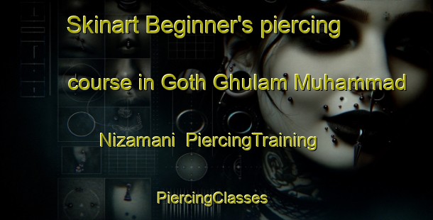 Skinart Beginner's piercing course in Goth Ghulam Muhammad Nizamani | PiercingTraining | PiercingClasses | SkinartTraining-Pakistan
