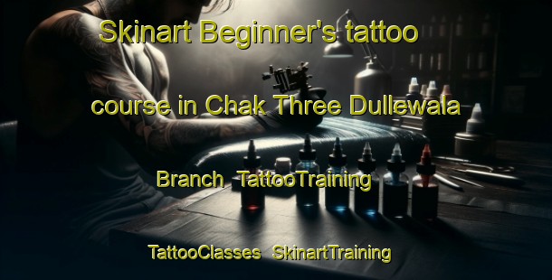 Skinart Beginner's tattoo course in Chak Three Dullewala Branch | TattooTraining | TattooClasses | SkinartTraining-Pakistan
