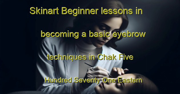 Skinart Beginner lessons in becoming a basic eyebrow techniques in Chak Five Hundred Seventy One Eastern Bar area | EyebrowTraining | EyebrowClasses | SkinartTraining-Pakistan