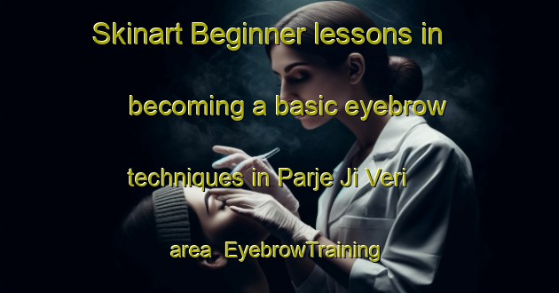 Skinart Beginner lessons in becoming a basic eyebrow techniques in Parje Ji Veri area | EyebrowTraining | EyebrowClasses | SkinartTraining-Pakistan