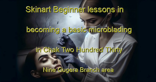 Skinart Beginner lessons in becoming a basic microblading in Chak Two Hundred Thirty Nine Gugera Branch area | MicrobladingTraining | MicrobladingClasses | SkinartTraining-Pakistan