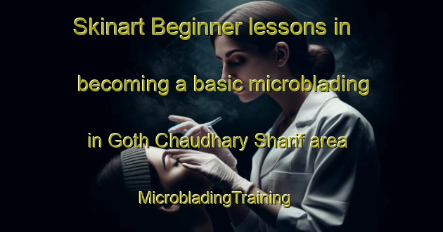Skinart Beginner lessons in becoming a basic microblading in Goth Chaudhary Sharif area | MicrobladingTraining | MicrobladingClasses | SkinartTraining-Pakistan