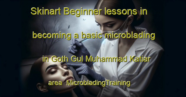 Skinart Beginner lessons in becoming a basic microblading in Goth Gul Muhammad Katiar area | MicrobladingTraining | MicrobladingClasses | SkinartTraining-Pakistan