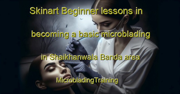 Skinart Beginner lessons in becoming a basic microblading in Shaikhanwala Banda area | MicrobladingTraining | MicrobladingClasses | SkinartTraining-Pakistan