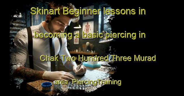Skinart Beginner lessons in becoming a basic piercing in Chak Two Hundred Three Murad area | PiercingTraining | PiercingClasses | SkinartTraining-Pakistan