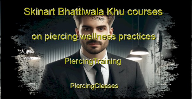 Skinart Bhattiwala Khu courses on piercing wellness practices | PiercingTraining | PiercingClasses | SkinartTraining-Pakistan
