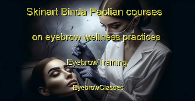 Skinart Binda Paolian courses on eyebrow wellness practices | EyebrowTraining | EyebrowClasses | SkinartTraining-Pakistan