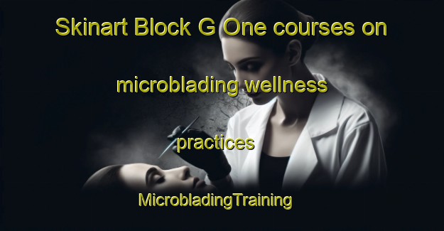 Skinart Block G One courses on microblading wellness practices | MicrobladingTraining | MicrobladingClasses | SkinartTraining-Pakistan