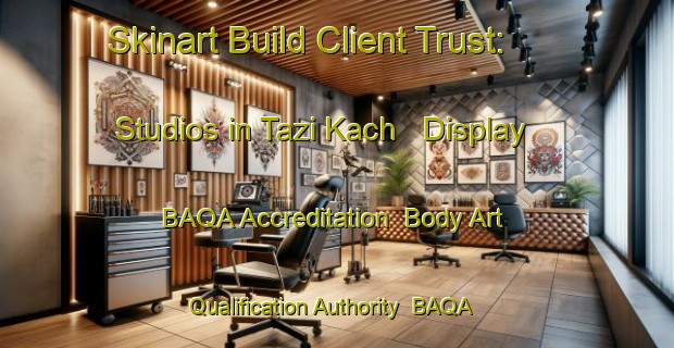 Skinart Build Client Trust: Studios in Tazi Kach - Display BAQA Accreditation | Body Art Qualification Authority | BAQA-Pakistan