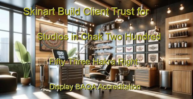 Skinart Build Client Trust for Studios in Chak Two Hundred Fifty Three Hakra Right: Display BAQA Accreditation | Body Art Qualification Authority | BAQA-Pakistan