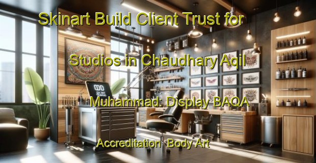 Skinart Build Client Trust for Studios in Chaudhary Aqil Muhammad: Display BAQA Accreditation | Body Art Qualification Authority | BAQA-Pakistan