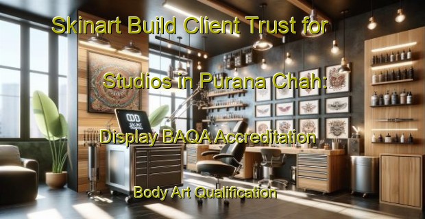Skinart Build Client Trust for Studios in Purana Chah: Display BAQA Accreditation | Body Art Qualification Authority | BAQA-Pakistan