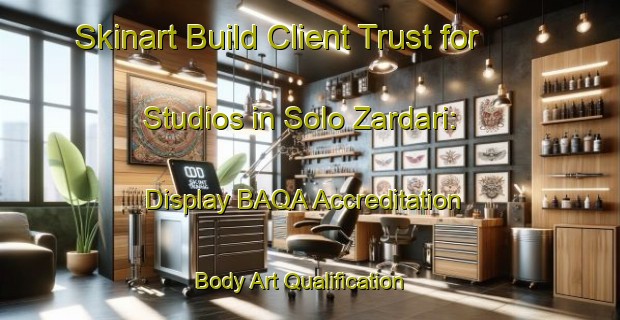 Skinart Build Client Trust for Studios in Solo Zardari: Display BAQA Accreditation | Body Art Qualification Authority | BAQA-Pakistan