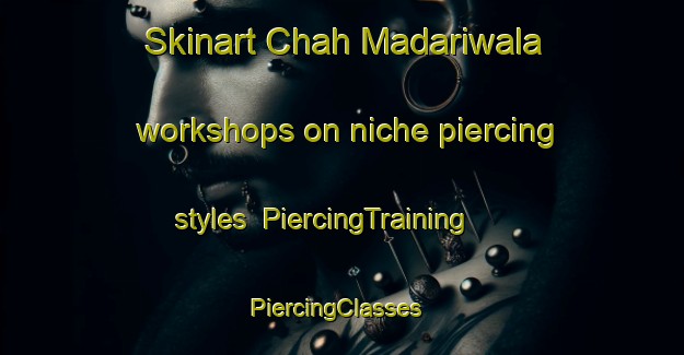 Skinart Chah Madariwala workshops on niche piercing styles | PiercingTraining | PiercingClasses | SkinartTraining-Pakistan