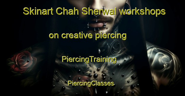 Skinart Chah Sherwal workshops on creative piercing | PiercingTraining | PiercingClasses | SkinartTraining-Pakistan