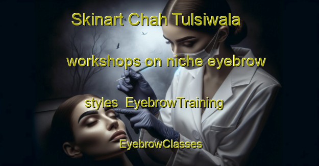 Skinart Chah Tulsiwala workshops on niche eyebrow styles | EyebrowTraining | EyebrowClasses | SkinartTraining-Pakistan