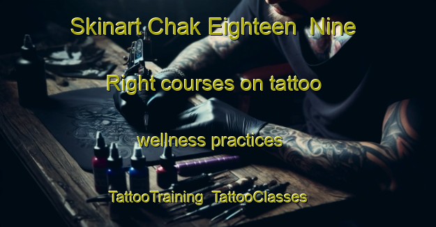 Skinart Chak Eighteen  Nine Right courses on tattoo wellness practices | TattooTraining | TattooClasses | SkinartTraining-Pakistan