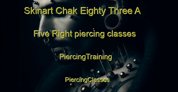 Skinart Chak Eighty Three A   Five Right piercing classes | PiercingTraining | PiercingClasses | SkinartTraining-Pakistan