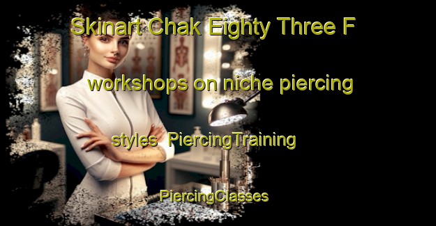 Skinart Chak Eighty Three F workshops on niche piercing styles | PiercingTraining | PiercingClasses | SkinartTraining-Pakistan